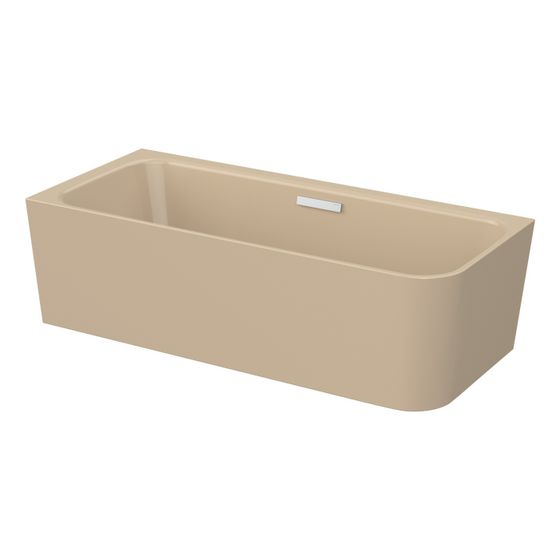Bette Art IV Badewanne Eck Bahama beige 1850x800x420/560mm Sonderform 2-Sitzer GT-Stahl