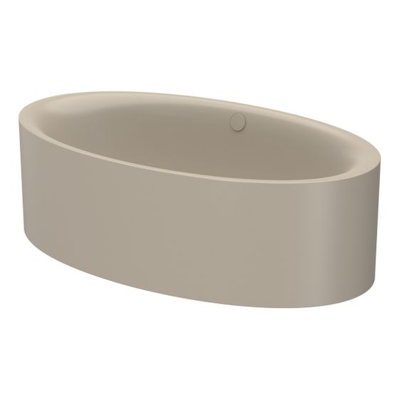 Bette Oval Eve Silhouette Badewanne Cashmere 1800x1000x450mm 2-Sitzer GT-Stahl