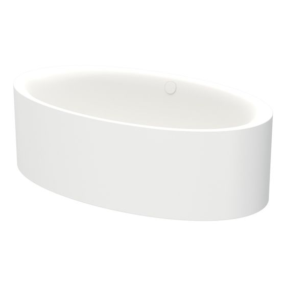Bette Oval Eve Silhouette Badewanne Snow 1800x1000x450mm 2-Sitzer GT-Stahl