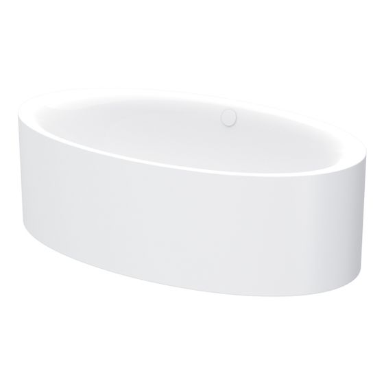 Bette Oval Eve Silhouette Badewanne Weiß 1800x1000x450mm 2-Sitzer GT-Stahl