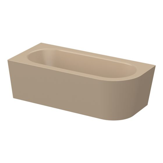 Bette Starlet IV Silhouette Badewanne Eck Greige 1750x800x420/575mm Sonderform 2-Sitzer GT-Stahl
