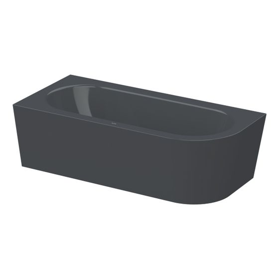 Bette Starlet IV Silhouette Badewanne Eck Schwarz 1850x850x420/575mm Sonderform 2-Sitzer GT-Stahl