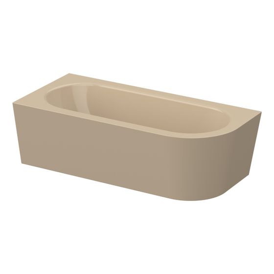 Bette Starlet Badewanne Eck IV Silhouette Bahama beige 1850x850x420/575mm Sonderform 2-Sitzer GT-Stahl