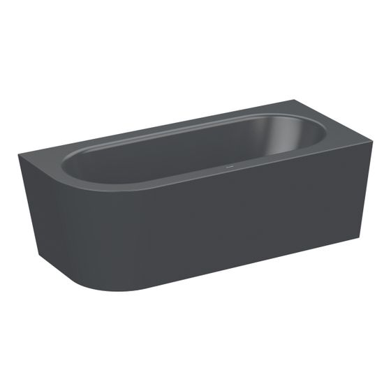 Bette Starlet V Silhouette Badewanne Eck Ebony 1650x750x420/575mm Sonderform 2-Sitzer GT-Stahl