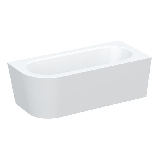 Bette Starlet V Silhouette Badewanne Eck Weiß 1650x750x420/575mm Sonderform 2-Sitzer GT-Stahl