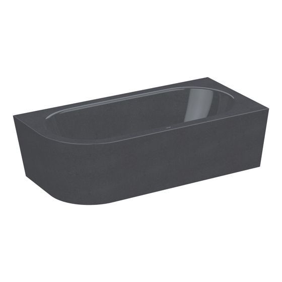 Bette Starlet V Silhouette Badewanne Eck Midnight 1950x950x420/575mm Sonderform 2-Sitzer GT-Stahl