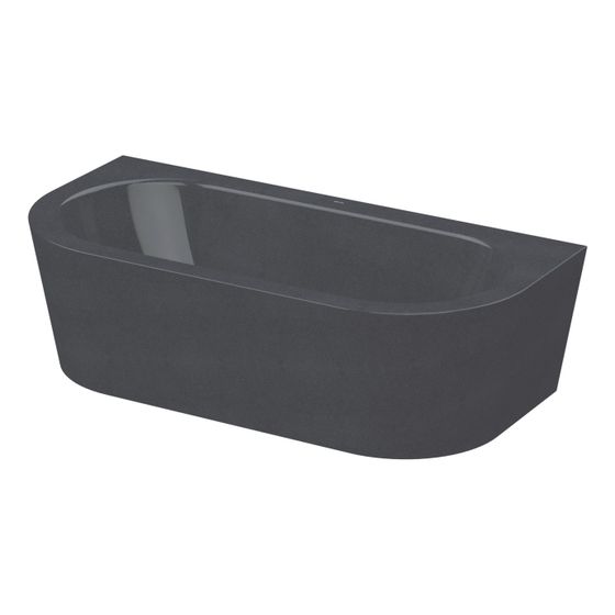 Bette Starlet I Silhouette Badewanne Midnight 1950x950x420/575mm Sonderform 2-Sitzer GT-Stahl
