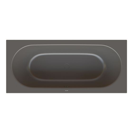 Bette Starlet Badewanne Spirit Anthracite 1700x750x420/8mm 2-Sitzer Einbau Unterbau Rechteck GT-Stahl