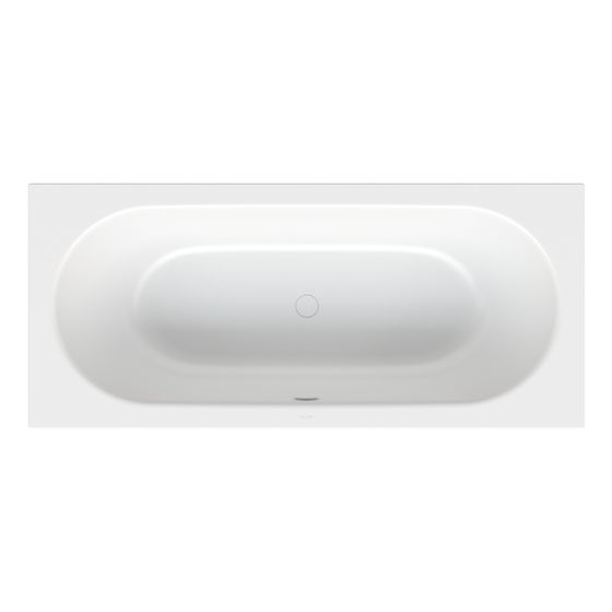 Bette Starlet Badewanne Spirit Snow 1700x750x420/8mm 2-Sitzer BetteGlasur Plus Rechteck GT-Stahl