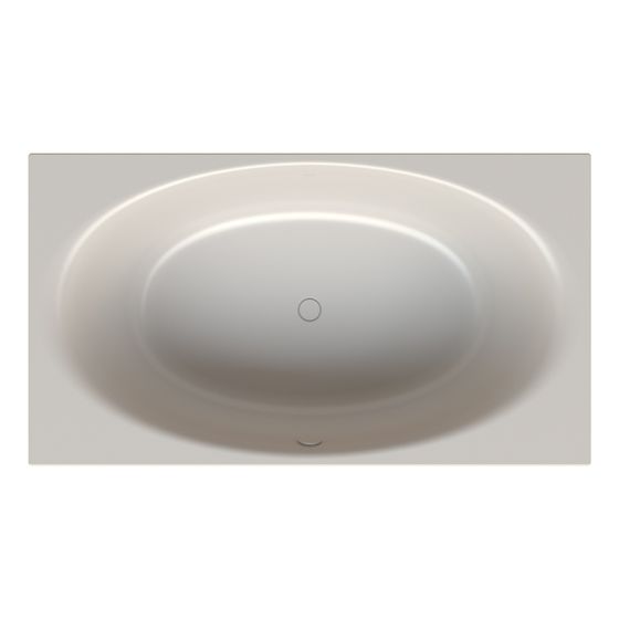 Bette Eve Badewanne Silver 1800x1000x450/20mm 2-Sitzer Rechteck GT-Stahl