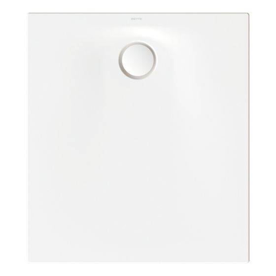 Bette Ultra Space Duschwanne 15mm Starwhite 900x800x15mm mit Minimum-Träger GT-Stahl