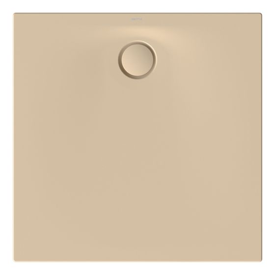 Bette Ultra Space Duschwanne 15mm Bahama beige 900x900x15/30mm Rechteck Unterbau GT-Stahl