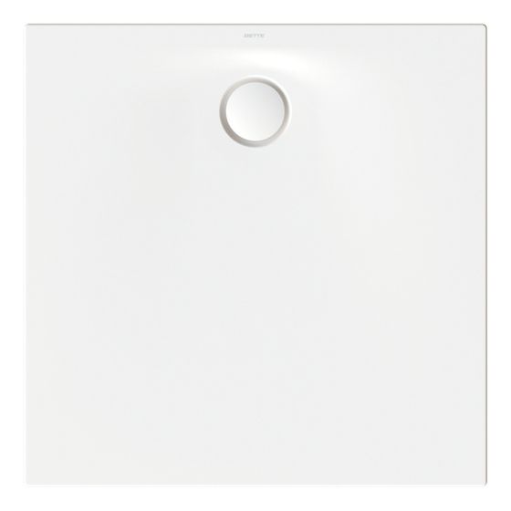 Bette Ultra Space Duschwanne 15mm Starwhite 900x900x15mm mit Minimum-Träger GT-Stahl