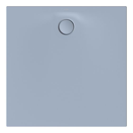 Bette Ultra Space Duschwanne 15mm Blue satin 1000x1000x15mm BetteAntirutsch Pro mit Minimum-Träger GT-Stahl