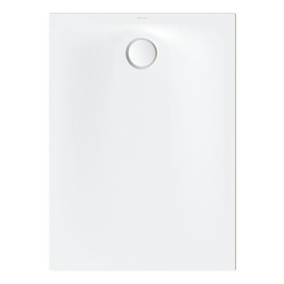 Bette Ultra Space Duschwanne 25mm Weiß 1100x800x25mm mit Minimum-Träger BetteAntirutsch Sense GT-Stahl