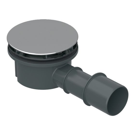 Bette Compact plus Ab- und Überlauf für Duschwanne Duschfläche Verchromt Zubehör GT-Stahl
