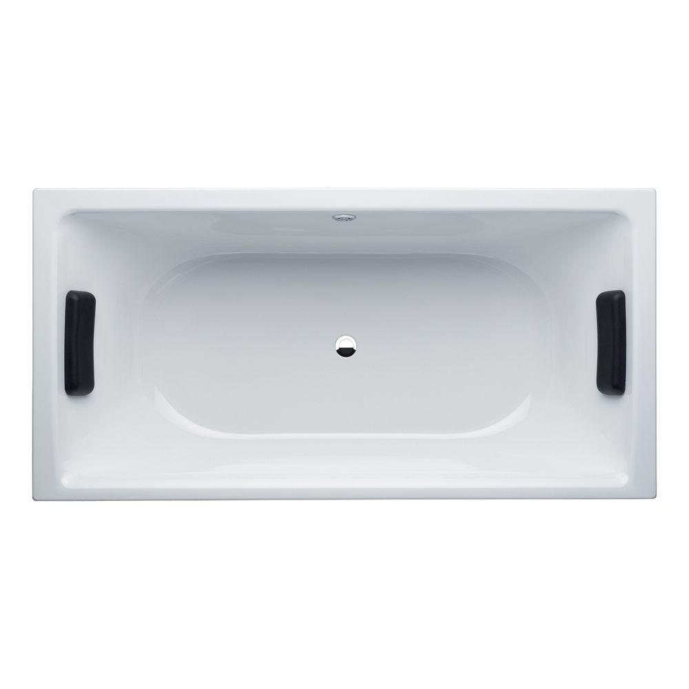 Bette Ausstattung für Badewanne Oberfläche BetteRelax Schwarz 2 Stück Zubehör GT-Stahl... BETTE-B57-0212 4038565017849 (Abb. 5)