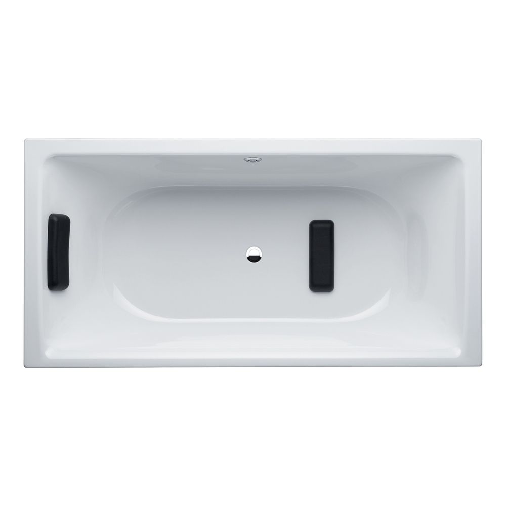 Bette Ausstattung für Badewanne Oberfläche BetteRelax Schwarz 2 Stück Zubehör GT-Stahl... BETTE-B57-0212 4038565017849 (Abb. 4)