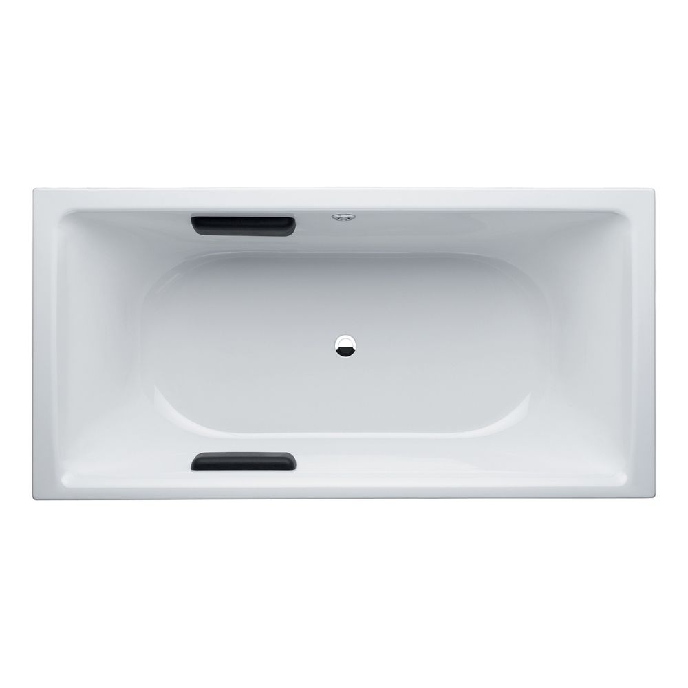 Bette Ausstattung für Badewanne Oberfläche BetteRelax Schwarz 2 Stück Zubehör GT-Stahl... BETTE-B57-0212 4038565017849 (Abb. 3)