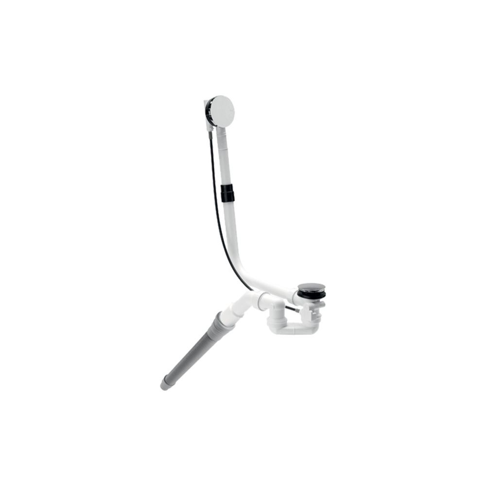 Bette Ab- und Überlaufgarnitur Silhouette d. 52mm 725mm Weiß für Badewanne Zubehör... BETTE-B601-000 4038565036758 (Abb. 1)