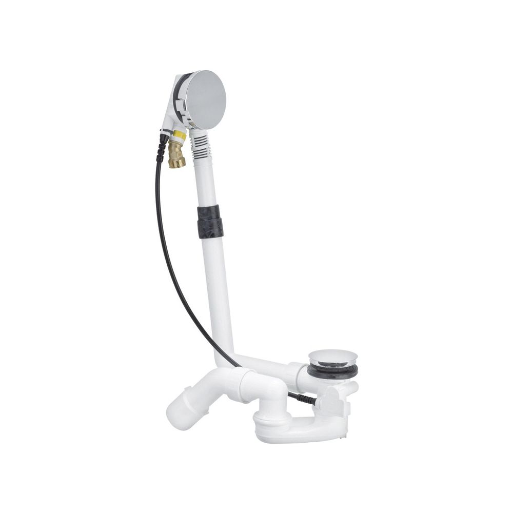 Bette Ab- und Überlaufgarnitur mit Zulauf d. 52mm 560mm Verchromt für Badewanne Zubehör... BETTE-B604-901 4038565033184 (Abb. 1)