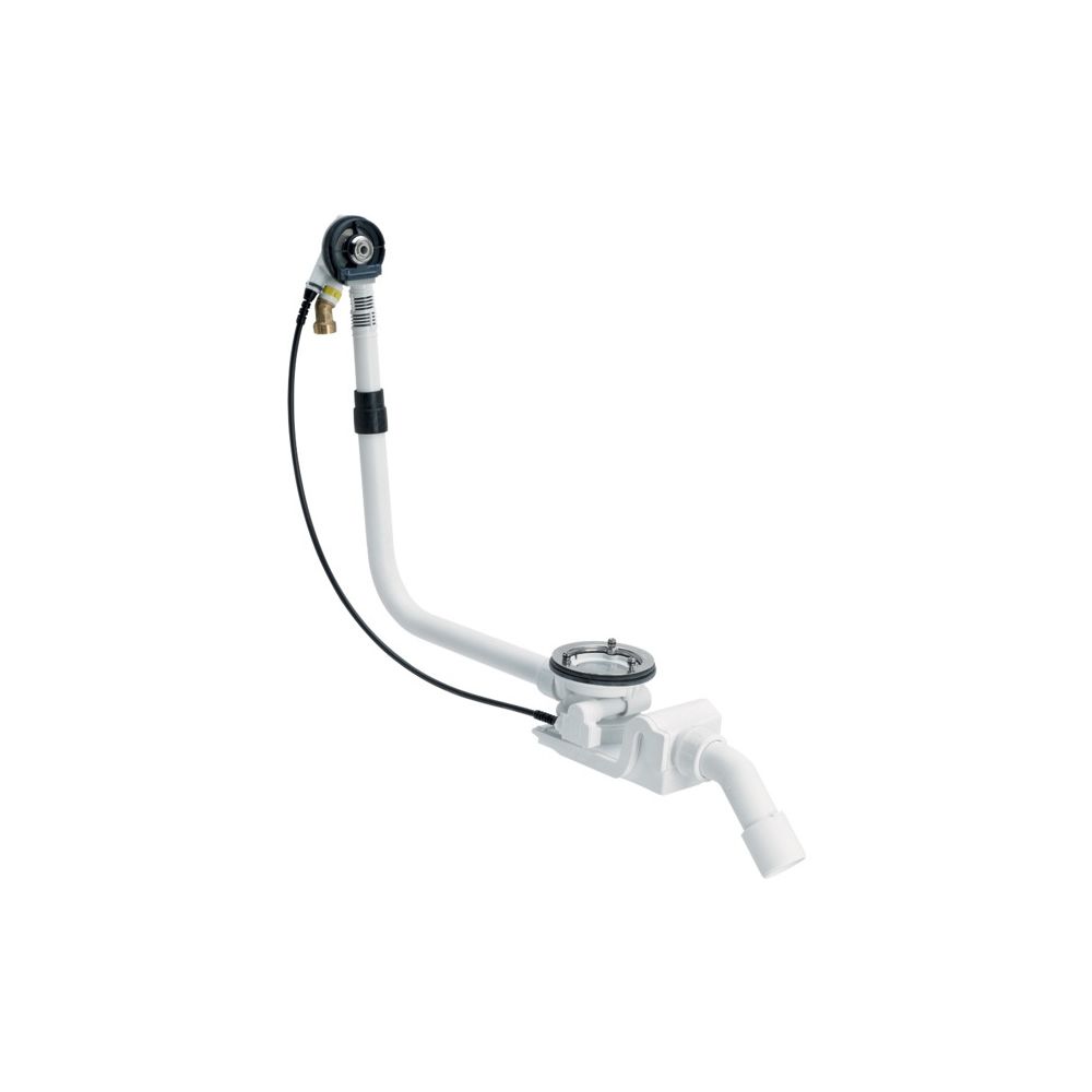 Bette Ab- und Überlaufgarnitur mit Zulauf Silhouette d. 90mm 725mm Weiß für Badewanne Z... BETTE-B612-000 4038565036789 (Abb. 1)