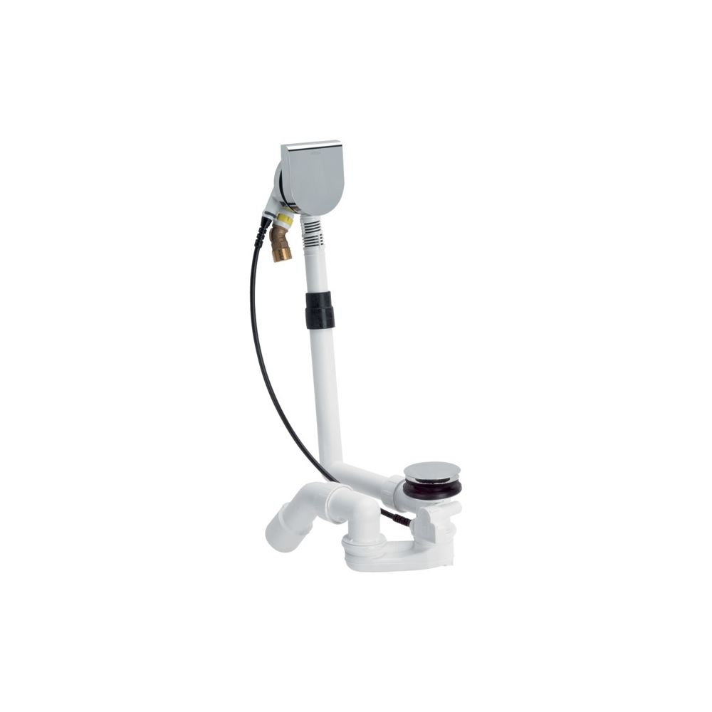 Bette Ab- und Überlaufgarnitur Plus 5 mit Zulauf d. 52mm 560mm für Badewanne Zubehör... BETTE-B618-901 4038565077515 (Abb. 1)