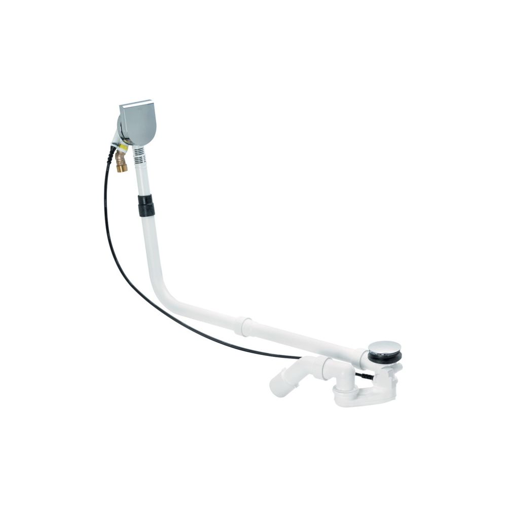Bette Ab- und Überlaufgarnitur Plus 5 mit Zulauf d. 52mm 1070mm für Badewanne Zubehör... BETTE-B620-901 4038565077539 (Abb. 1)