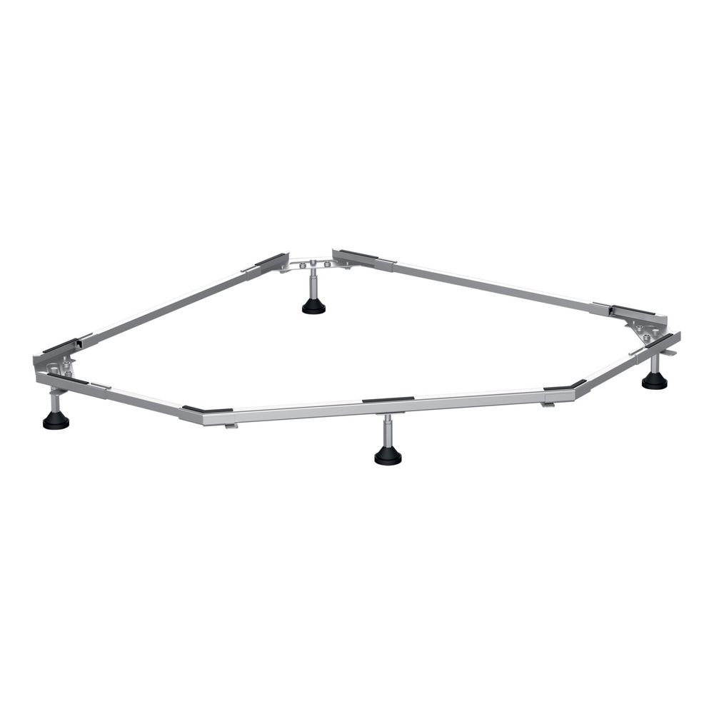 Bette Fuß-System für BetteCaro Duschwanne 1000x1000mm Zubehör GT-Stahl... BETTE-B51-3064 4038565016507 (Abb. 1)