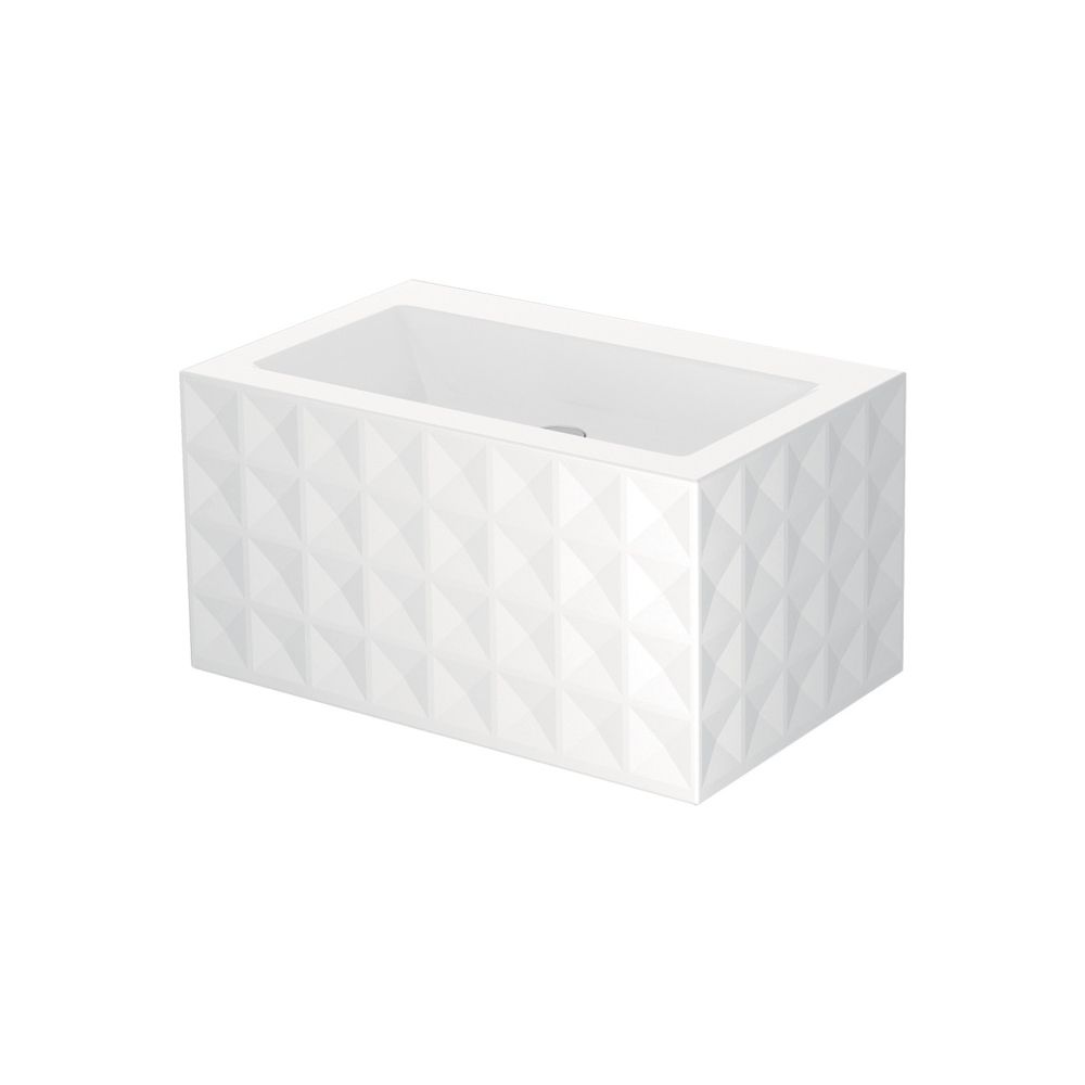Bette Loft Waschtisch Ornament Wand 4-reihig Dust 815x510x100mm Rechteck Unterbau ... BETTE-A230-413SWV4A 4038565234123 (Abb. 2)