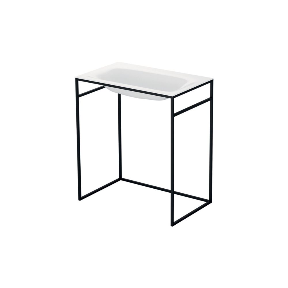 Bette Lux Shape Waschtisch Dust 600x495x120mm Bohrung für 1-Loch Arm. Rechteck GT-S... BETTE-A170-413HLW1 4038565240230 (Abb. 1)