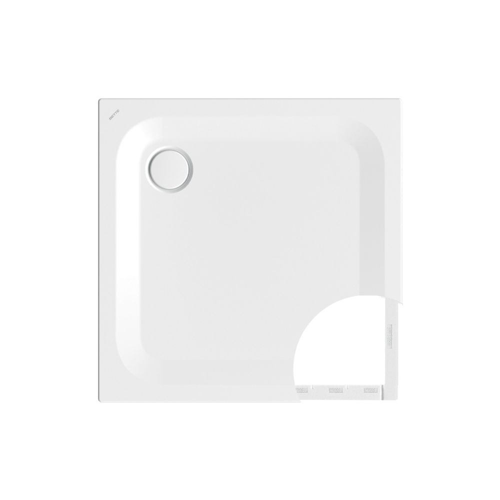 Bette Ultra Duschwanne Taupe 900x800x25/30mm BetteAntirutsch Pro mit Minimum-Träge... BETTE-8750-438AE,T1 4038565718531 (Abb. 1)