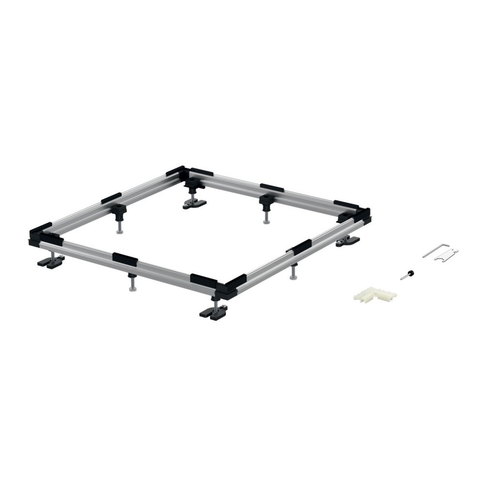 Bette Einbausystem Basic für Duschfläche Duschwanne 1200x1000mm Zubehör GT-Stahl... BETTE-B50-6274 4038565080010 (Abb. 1)