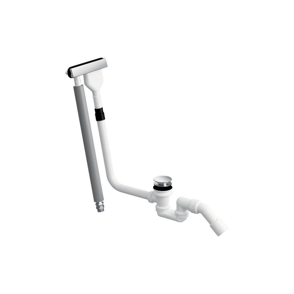 Bette Art Ab- und Überlaufgarnitur mit Zulauf Verchromt für Badewanne Zubehör... BETTE-B615-901 4038565036826 (Abb. 1)
