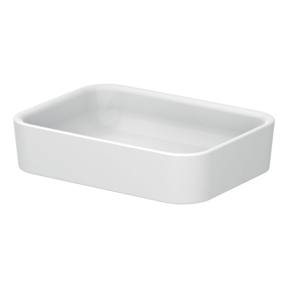 Bette Art Aufsatz Waschtisch Snow 600x400x100/110mm Rechteck Unterbau GT-Stahl... BETTE-A181-440 4038565175136 (Abb. 1)