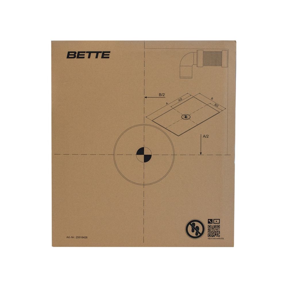 Bette Installationsbox Air Pappdeckel Zubehör GT-Stahl... BETTE-Z0018428  (Abb. 1)