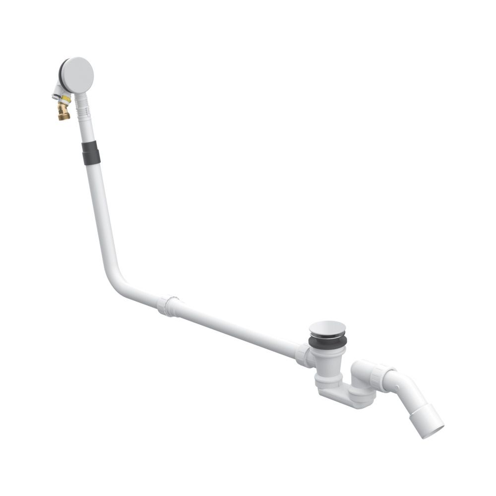 Bette Mono Flow Ab- und Überlaufgarnitur d. 52mm emailliert 550x195x170mm Hazel für Bad... BETTE-B641-417 4038565764088 (Abb. 1)