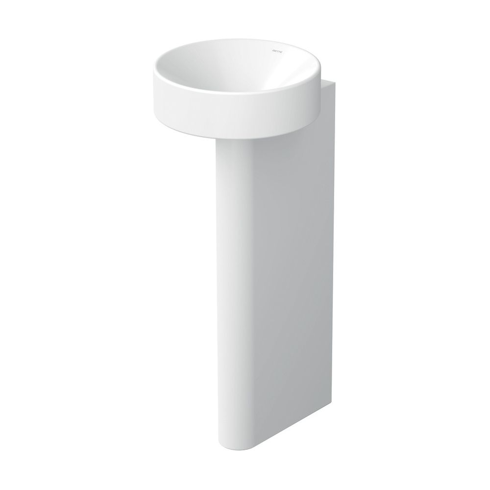 Bette Suno Pedestal Waschtisch Rund Salvia VK1 340x340x863mm GT-Stahl... BETTE-A250-307VK1 4038565763654 (Abb. 1)