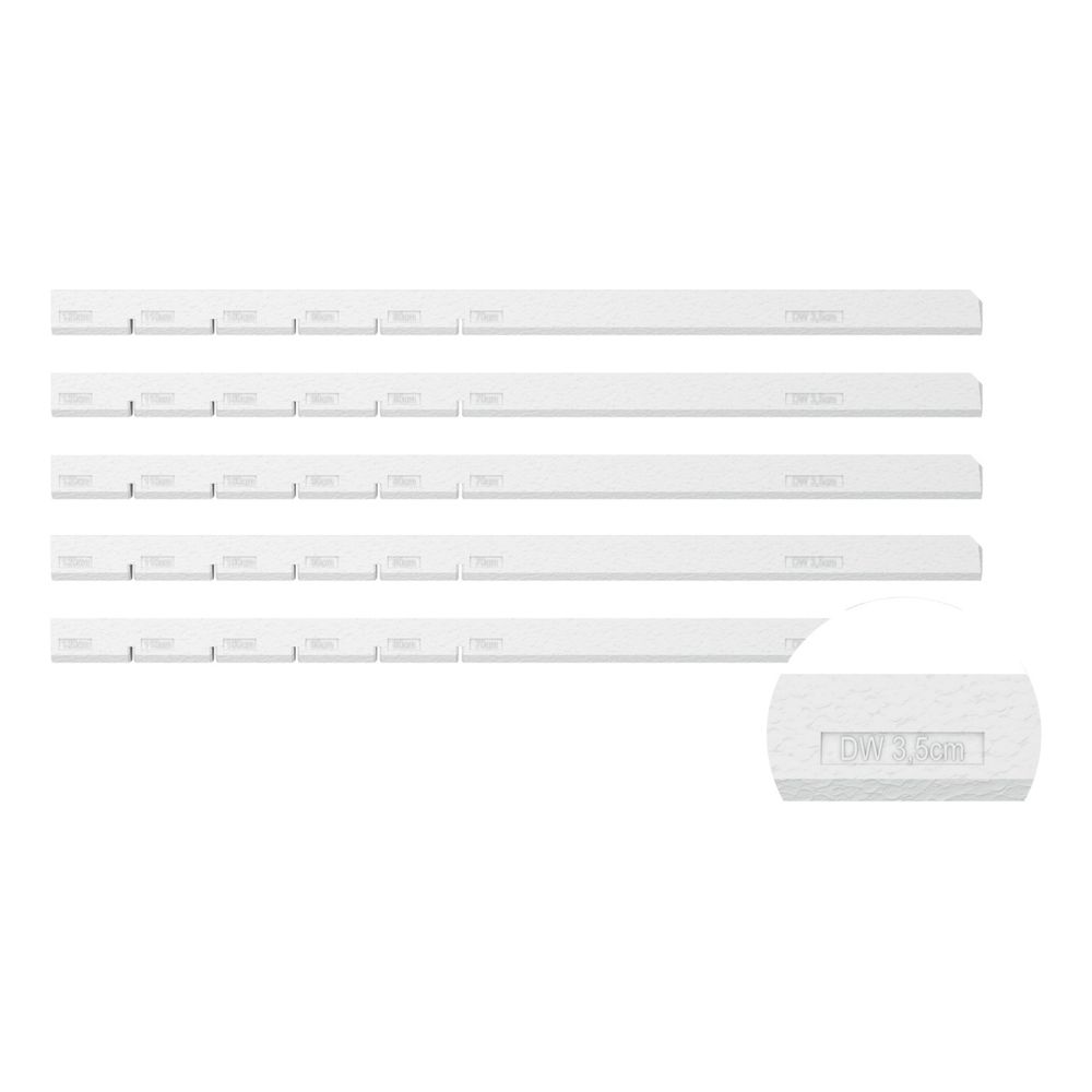 Bette T1 Flex für Duschwanne 35mm für Duschfläche Duschwanne Zubehör GT-Stahl... BETTE-B57-0411 4038565207844 (Abb. 1)