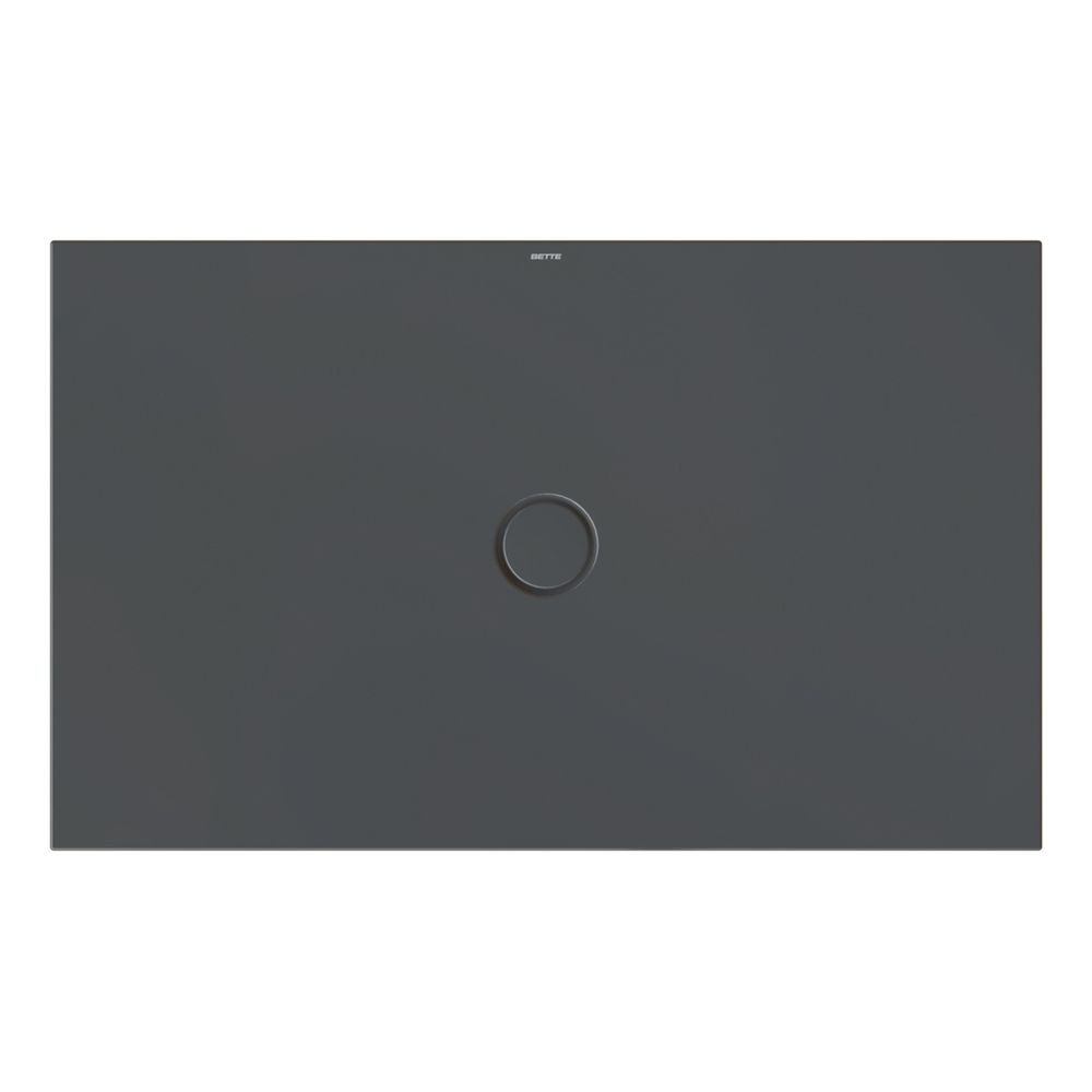 Bette Floor Duschfläche Schwarz 1300x800x25/30mm BetteAntirutsch Sense mit Minimum-Tr... BETTE-5793-056T1 4038565224919 (Abb. 1)