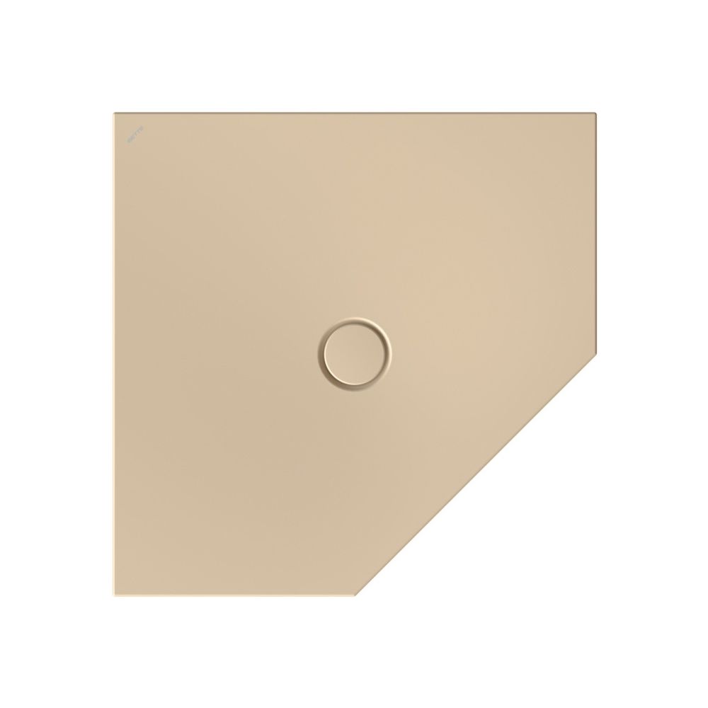 Bette Floor Caro Duschfläche Fünfeck Bahama beige 900x900x30/30mm GT-Stahl... BETTE-7191-003 4038565644199 (Abb. 1)