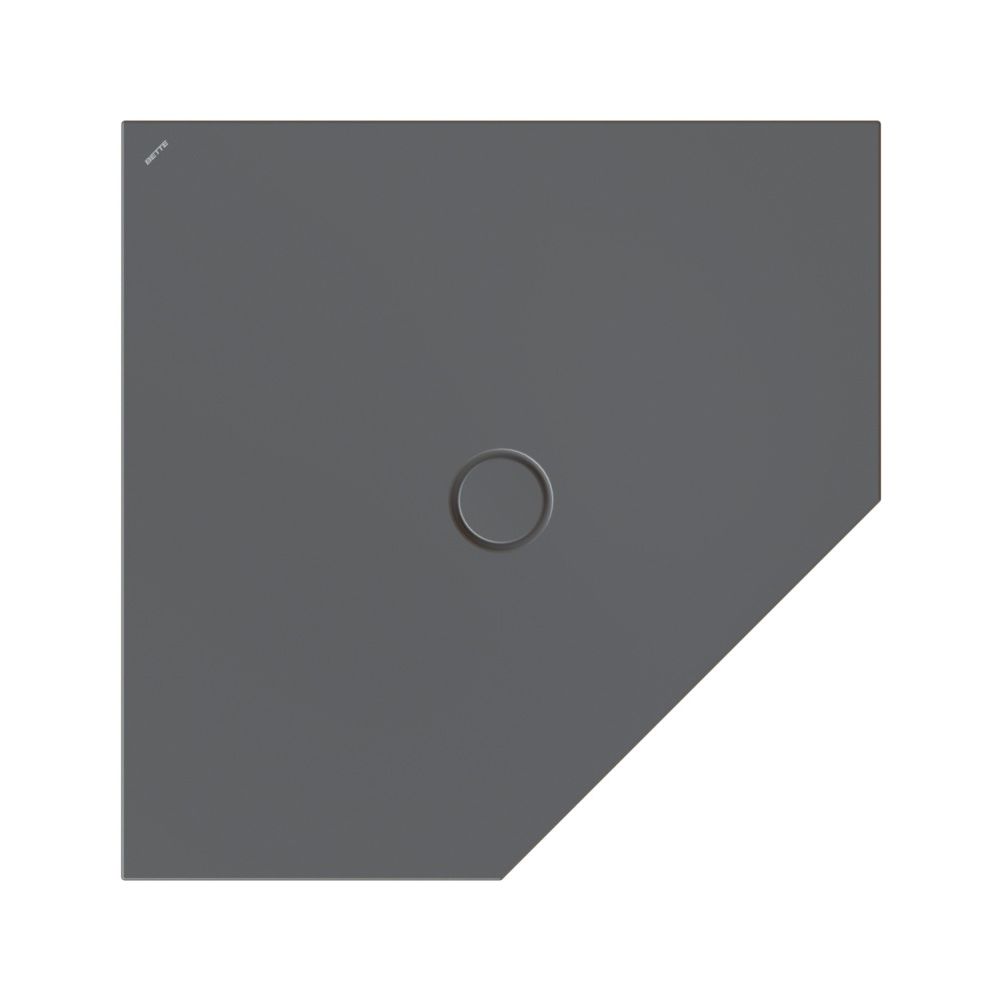 Bette Floor Caro Duschfläche Fünfeck Slate 1000x1000x30/30mm BetteGlasur Plus GT-St... BETTE-7211-402PLUS 4038565645233 (Abb. 1)