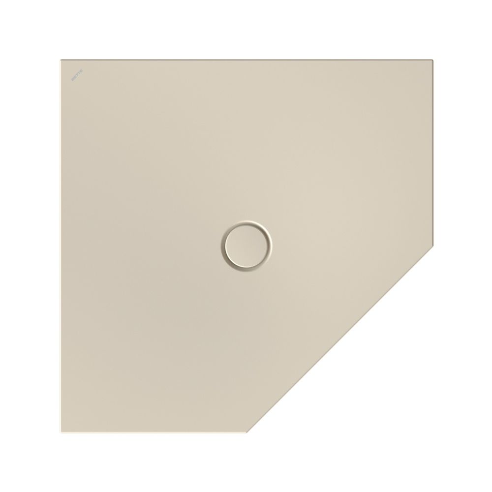 Bette Floor Caro Duschfläche Fünfeck Beige Antirutsch Pro 1000x1000x30/30mm GT-Stahl... BETTE-7211-422AE 4038565645493 (Abb. 1)