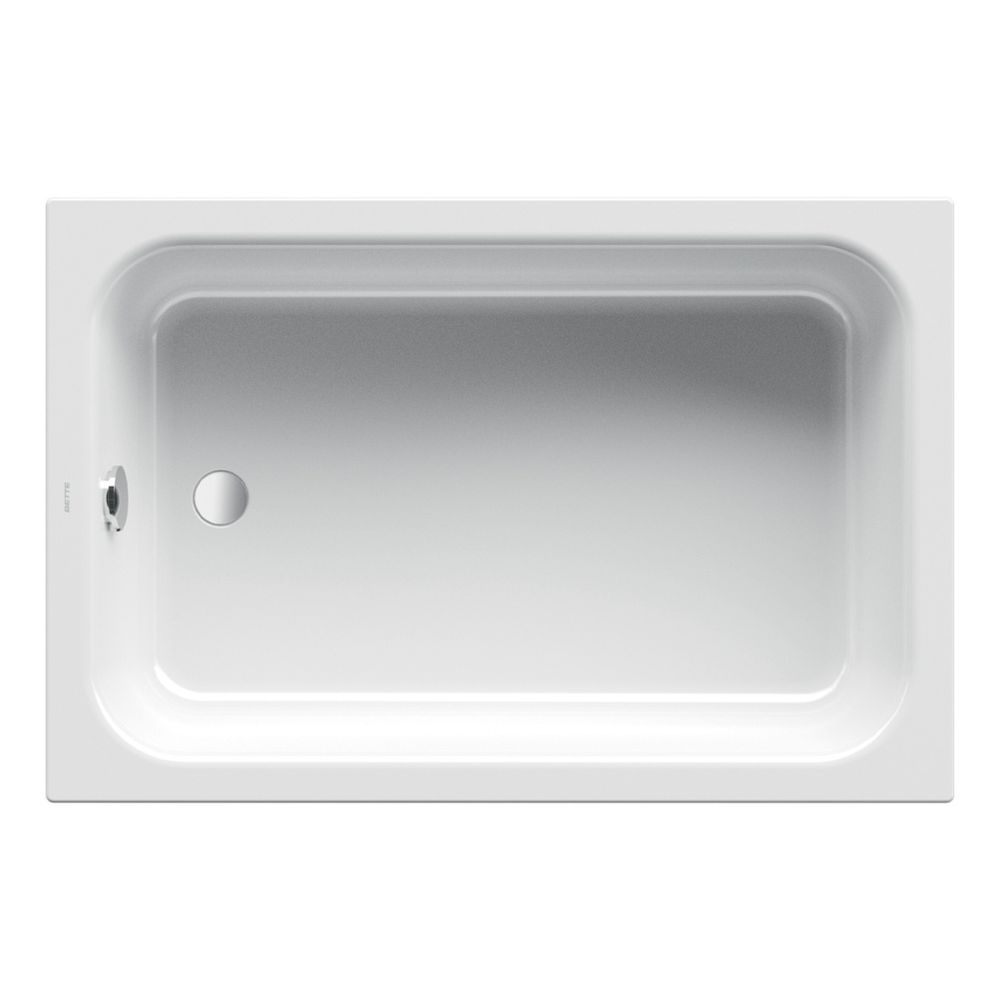 Bette Delta Duschwanne Calypso 1000x800x280/30mm Rechteck Unterbau BetteGlasur Plus... BETTE-5510-011PLUS 4038565457546 (Abb. 1)