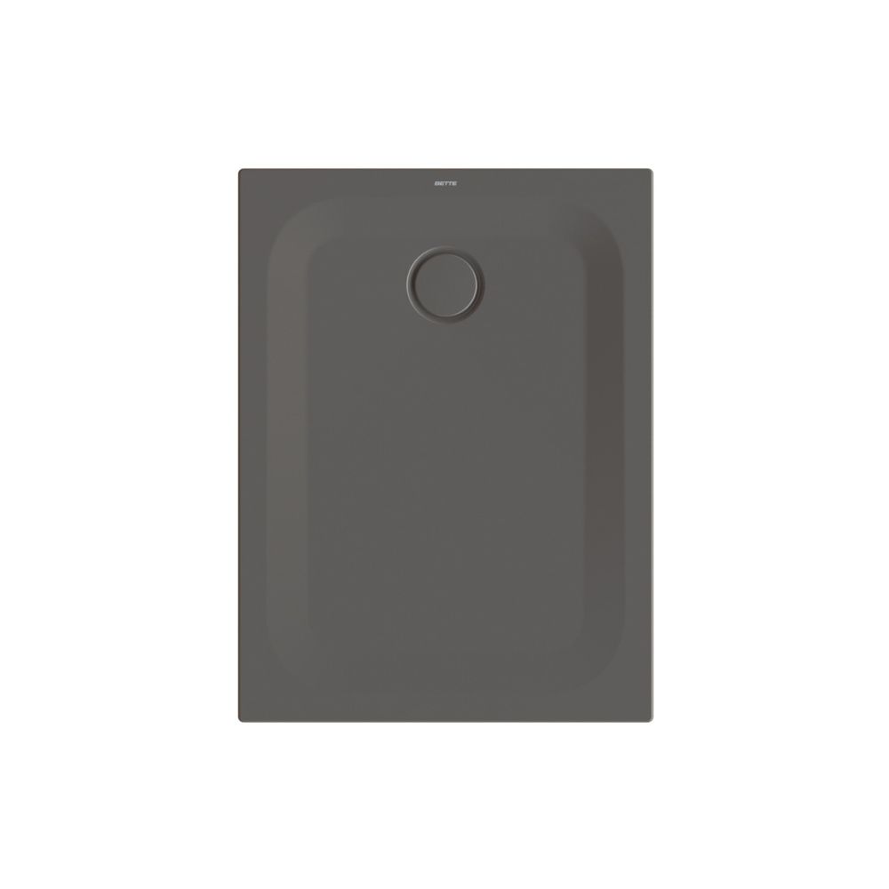 Bette Ultra Duschwanne Anthracite 1000x750x25mm Rechteck mit Wannenträger GT-Stahl... BETTE-1650-401T 4038565322165 (Abb. 1)
