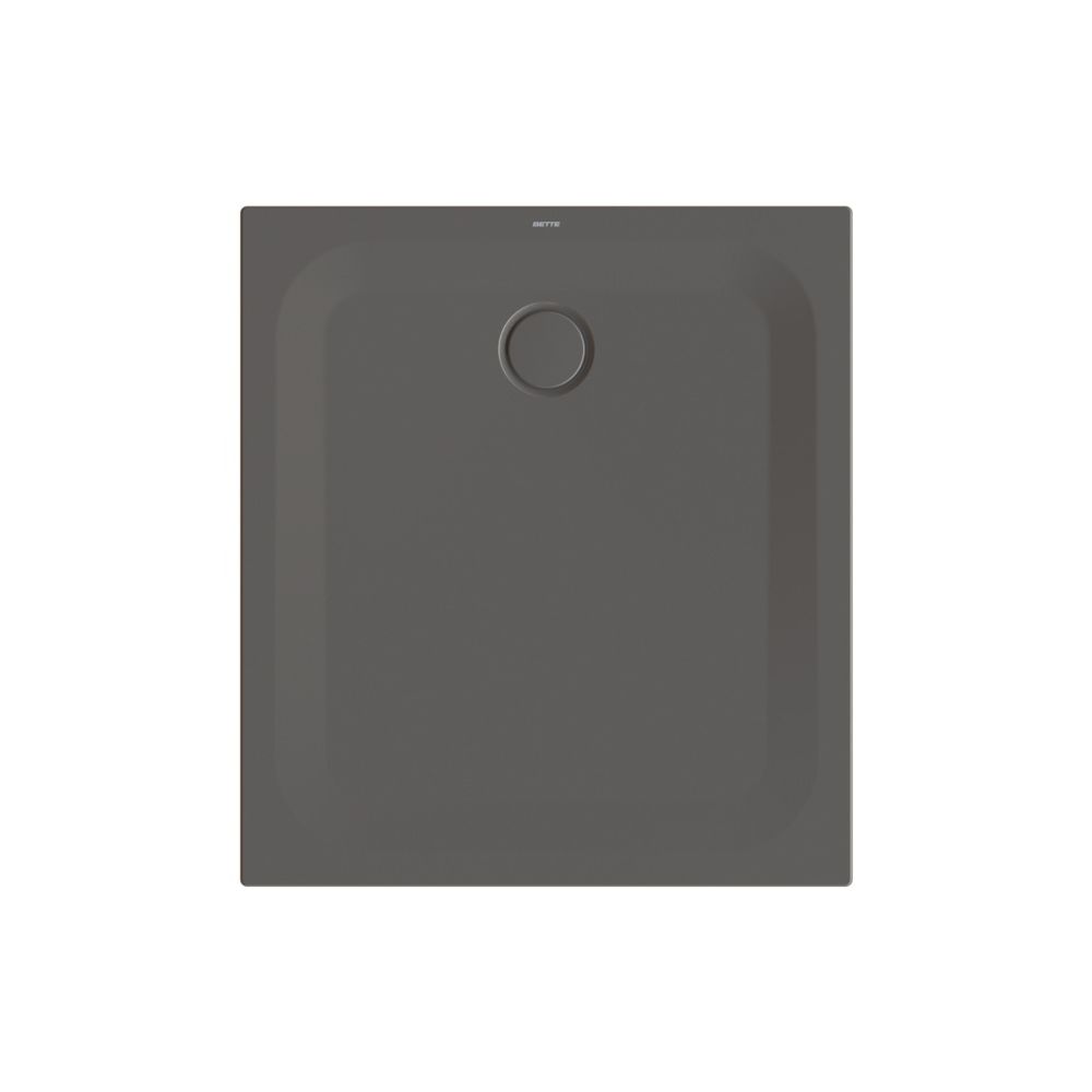 Bette Ultra Duschwanne Anthracite 1000x900x25/30mm BetteGlasur Plus Rechteck Unterb... BETTE-1660-401PLUS 4038565325722 (Abb. 1)