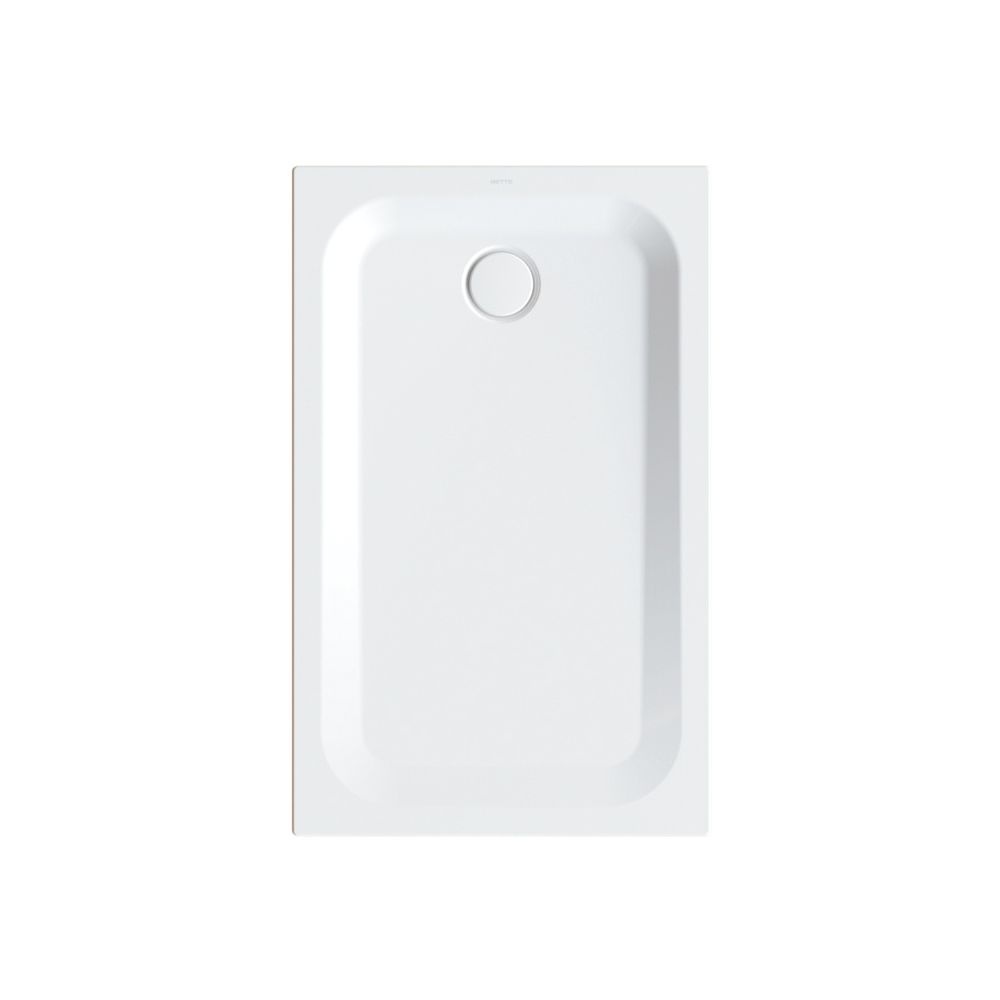 Bette Ultra Duschwanne Weiß 1200x750x35/30mm Rechteck GT-Stahl... BETTE-1670-000 4038565009493 (Abb. 1)