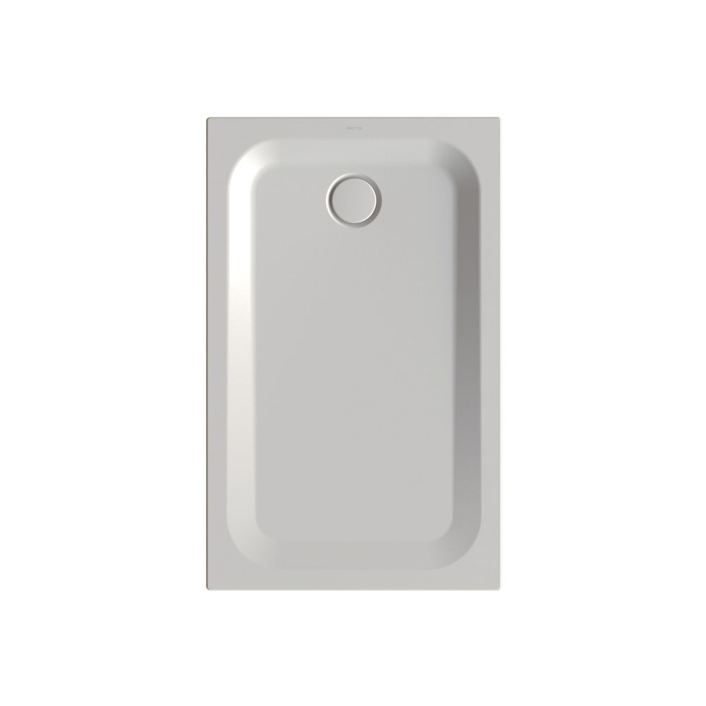 Bette Ultra Duschwanne Silver 1200x750x35mm Rechteck mit Wannenträger GT-Stahl... BETTE-1670-410T 4038565329492 (Abb. 1)