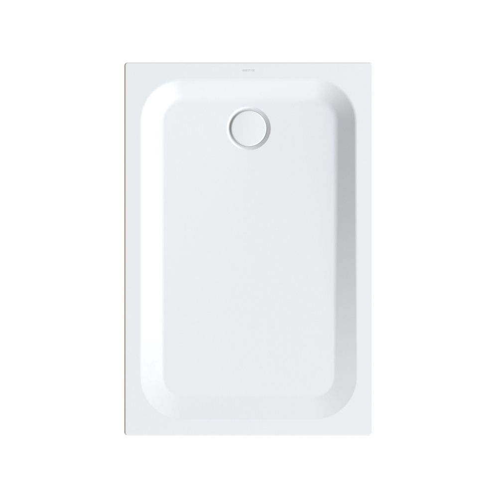 Bette Ultra Duschwanne Edelweiß 1200x800x35/30mm BetteGlasur Plus Rechteck GT-Stahl... BETTE-1680-004PLUS 4038565334212 (Abb. 1)