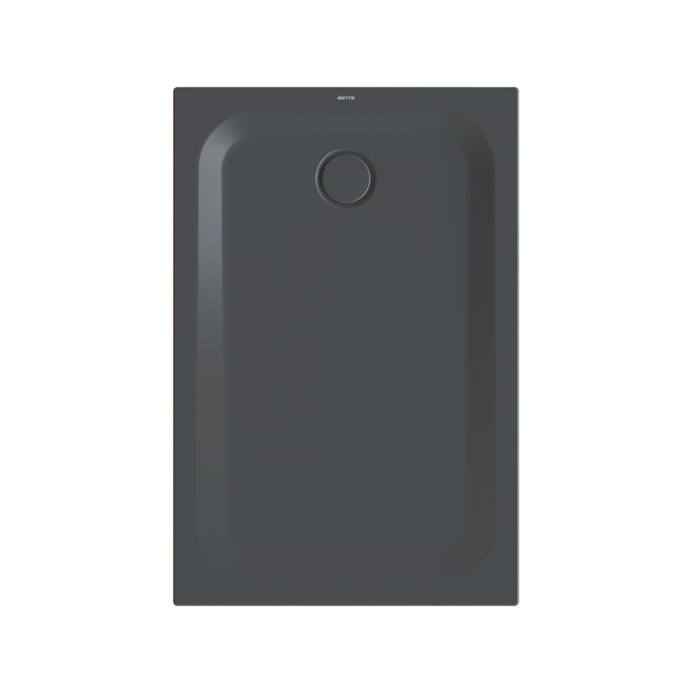 Bette Ultra Duschwanne Ebony 1200x800x35mm Rechteck mit Wannenträger GT-Stahl... BETTE-1680-035T 4038565281585 (Abb. 1)